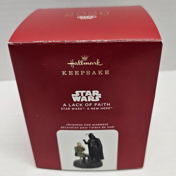 Christmas Ornament Darth Vader Admir Hallmark Keepsake A Lack of Faith Star Wars